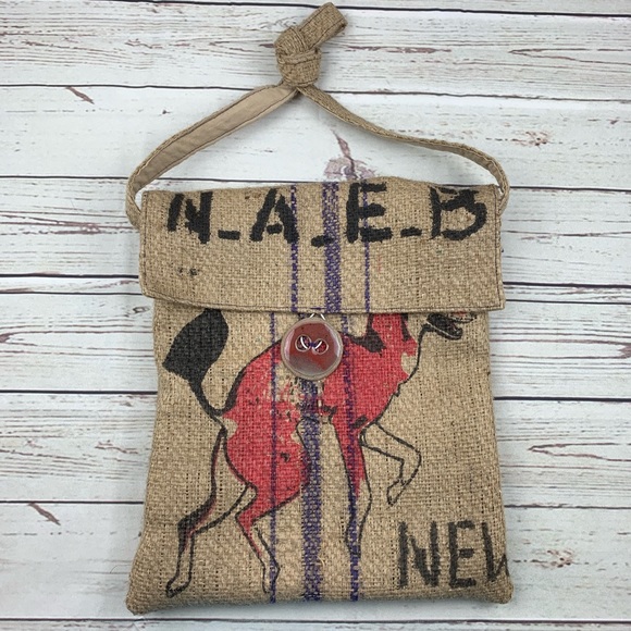 Handbags - Rustic Cross Body Dog Wolf Purse